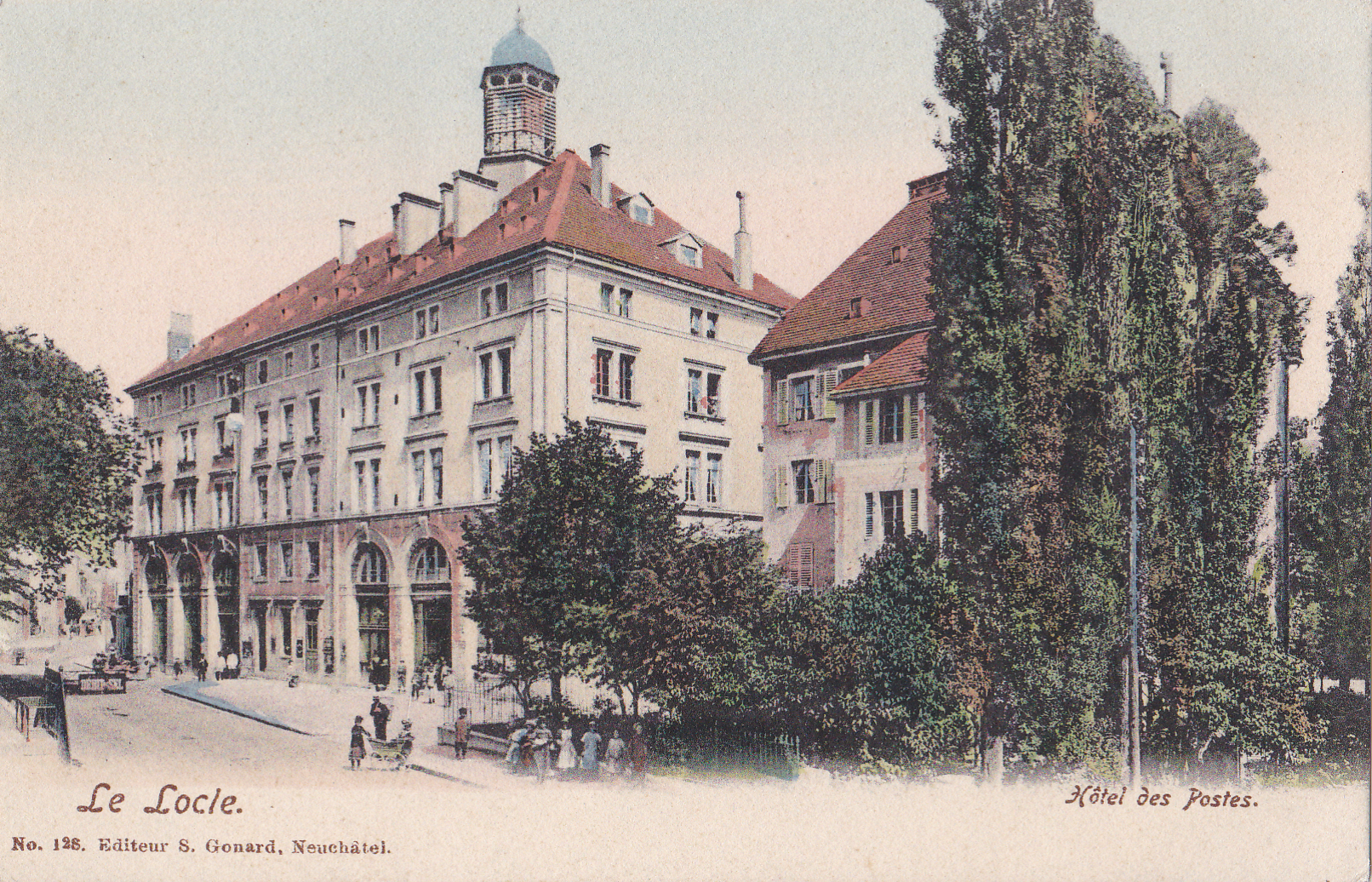 Le-Locle_Ancienne-Poste-coloree-1900-CDU